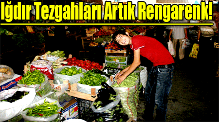 Iğdır Tezgahları Artık Rengarenk!