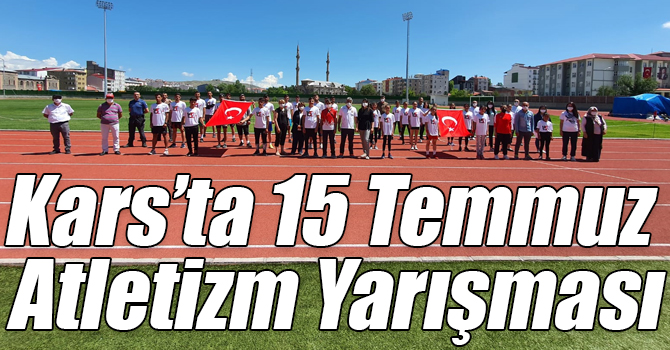 Kars’ta 15 Temmuz Demokrasi ve Şehitleri Anma Koşusu yapıldı