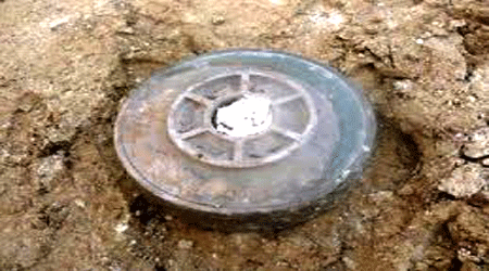 Kars'ta Tank Mayını Bulundu!