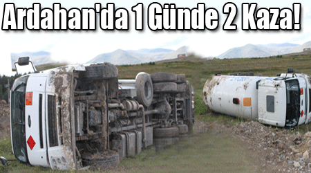 Ardahan'da 1 Günde 2 Kaza!