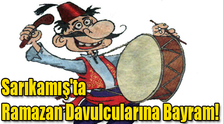 Sarıkamış'ta Ramazan Davulcularına Bayram!