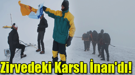 Zirvedeki Karslı İnan'dı!