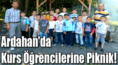 Ardahan'da Kurs Öğrencilerine Piknik!