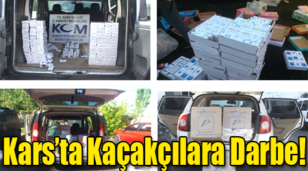 Kars’ta Kaçakçılara Darbe!