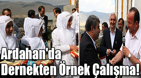 Ardahan'da Dernekten Örnek Çalışma!