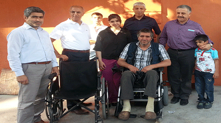 Mercan’dan Kars’a Tekerlekli Sandalye!