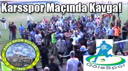 Karsspor Maçında Kavga!