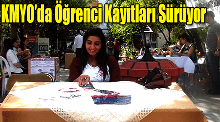 KMYO’da Öğrenci Kayıtları Sürüyor