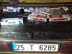 2 bin 290 paket kaçak sigara ele geçirildi