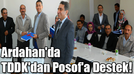 Ardahan TDDK'dan Posof'a Destek!