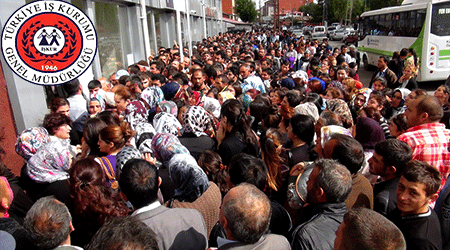 Kars'ta İŞKUR İzdihamı!