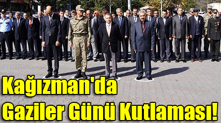 Kağızman'da Gaziler Günü Kutlaması!