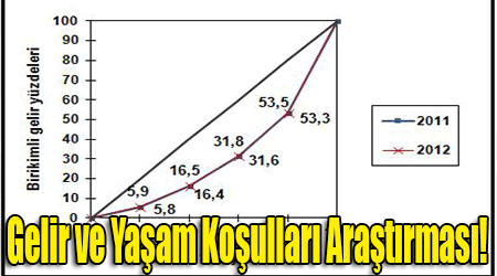 Gelir ve Yaşam Koşulları Araştırması!