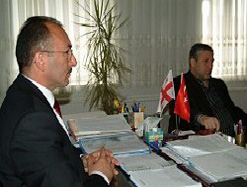 Ardahan Belediye Başkanı Faruk Köksoy'a Gürcistan Heyeti'nden Ziyaret