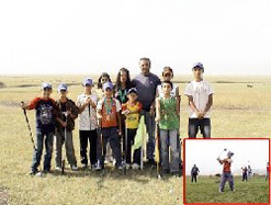 Ardahan da Çayırda Golf