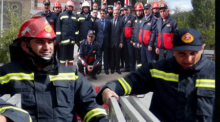 Kars'ta İtfaiye Haftası Kutlamaları!