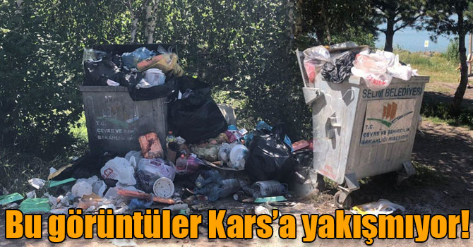 Bu görüntüler Kars’a yakışmıyor!