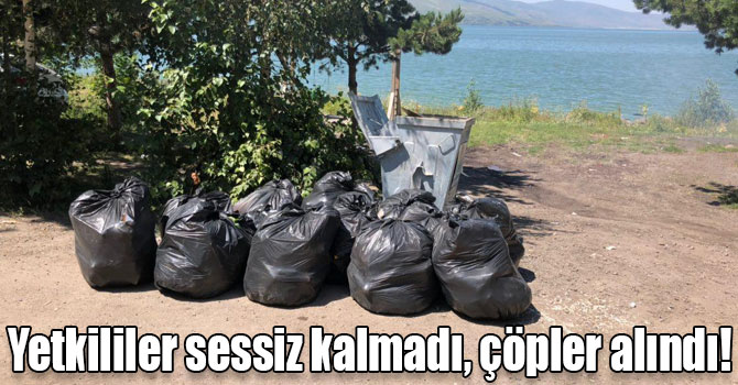 Yetkililer sessiz kalmadı, çöpler alındı!