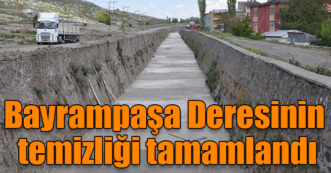 Bayrampaşa Deresinin temizliği tamamlandı