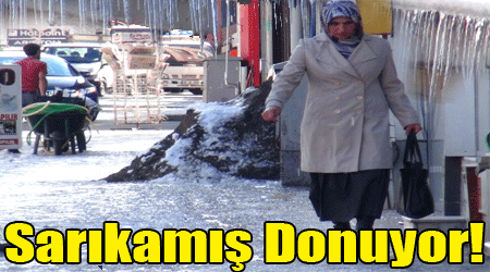 Sarıkamış Donuyor!