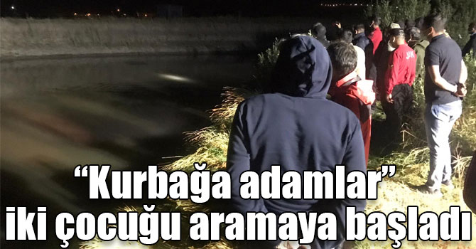 “Kurbağa adamlar” iki çocuğu aramaya başladı