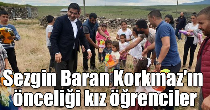 Sezgin Baran Korkmaz'ın önceliği kız öğrenciler