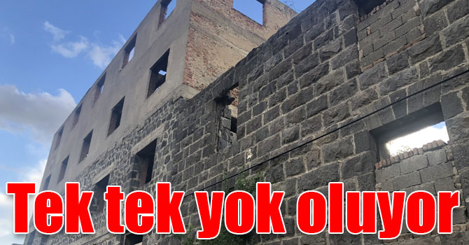 Kars’ta tarihi evler tek tek yok oluyor