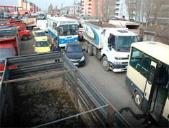 Trafiğe kapattılar
