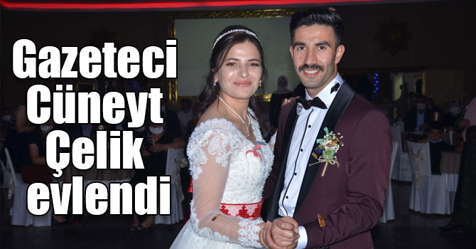 Gazeteci Cüneyt Çelik evlendi