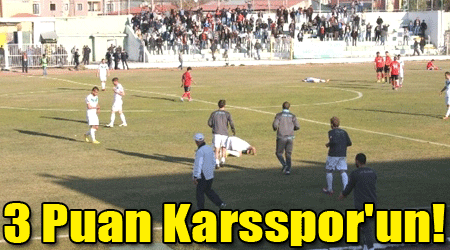 3 Puan Karsspor'un!