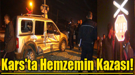 Kars'ta Hemzemin Kazası!