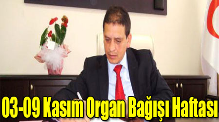 03-09 Kasım Organ Bağışı Haftası