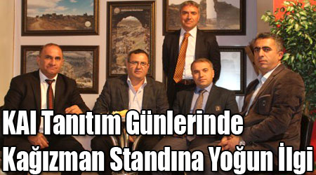 KAI Tanıtım Günlerinde Kağızman Standına Yoğun İlgi