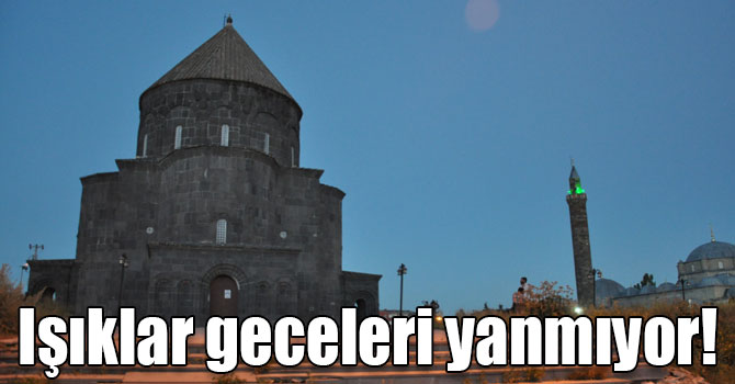 Kümbet Cami ışıkları geceleri yanmıyor