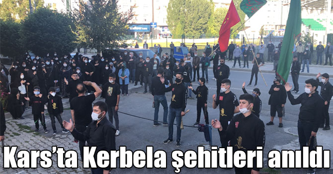 Kars’ta Kerbela şehitleri anıldı