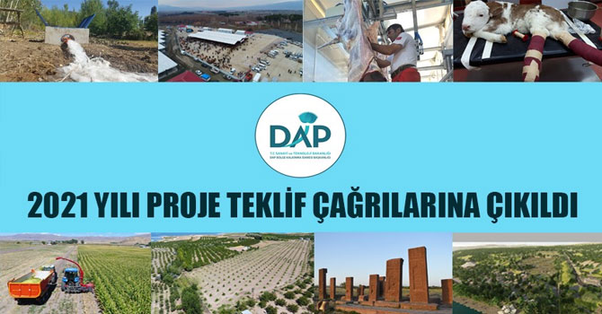 DAP, 2021 yılı proje teklif çağrısına çıktı