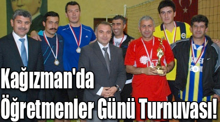 Kağızman'da Öğretmenler Günü Turnuvası!