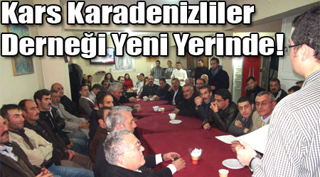 Kars Karadenizliler Derneği Yeni Yerinde