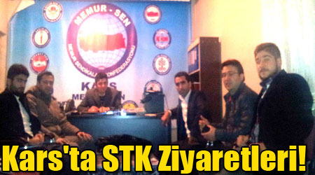 Kars'ta Genç Memur-Sen’in STK Ziyaretleri!