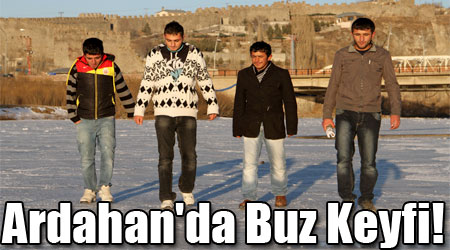 Ardahan'da Buz Keyfi!