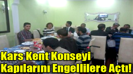 Kars Kent Konseyi Kapılarını Engellilere Açtı!