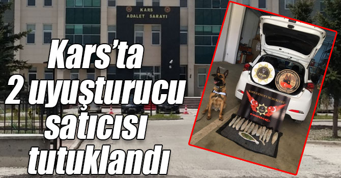 Kars’ta 2 uyuşturucu satıcısı tutuklandı