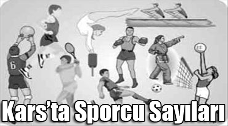 Kars’ta Sporcu Sayıları
