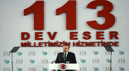 Erdoğan 113 Tesisin Açılışını Yaptı