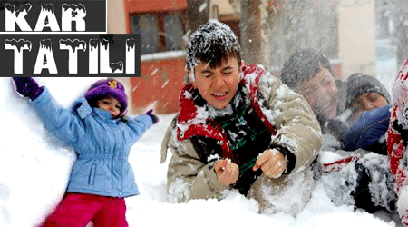 Kars'ta Bazı Okullar Tatil!