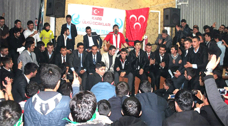 Kars Ülkü Ocakları’ndan Muhteşem Gece