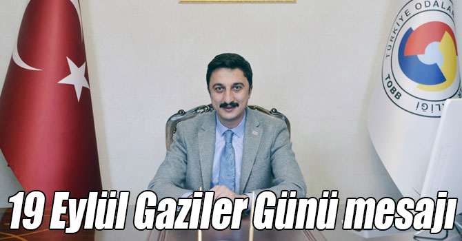 Başkan Alibeyoğlu’ndan 19 Eylül Gaziler Günü mesajı