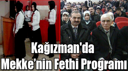 Kağızman'da Mekke’nin Fethi Programı