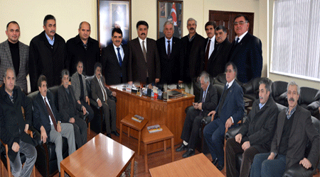 Kars'ta Oda Başkanlarından Belediyeye Ziyaret!