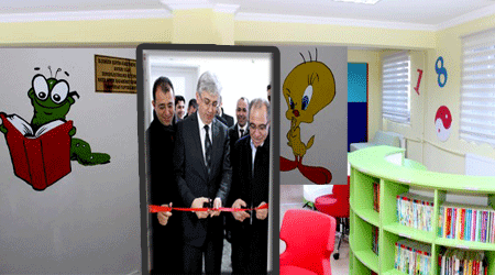 Selim’de İlk Çocuk Kütüphanesi Açıldı